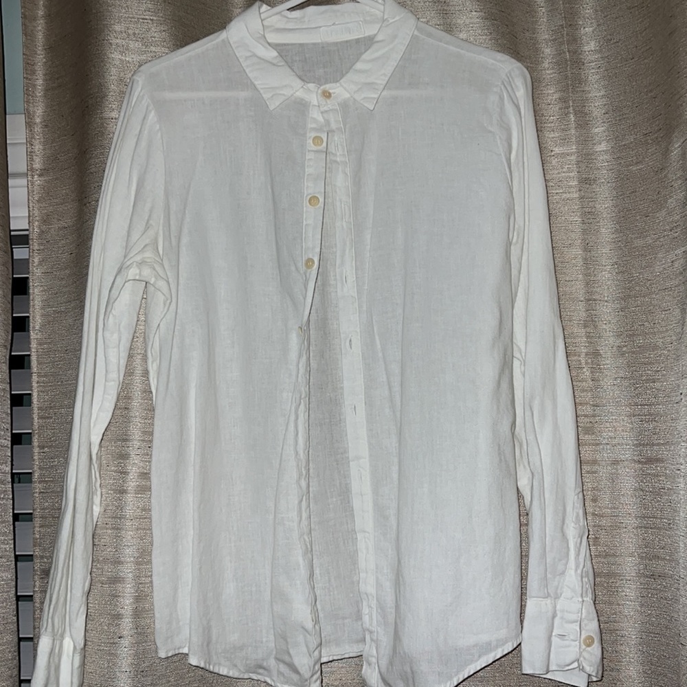 CP Shades Cotton Button Down Shirt Blouse Size Small - Picture 2 of 5